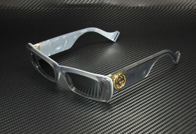 GUCCI GG0516S 002 Square Grey White Grey Silver 52 mm 