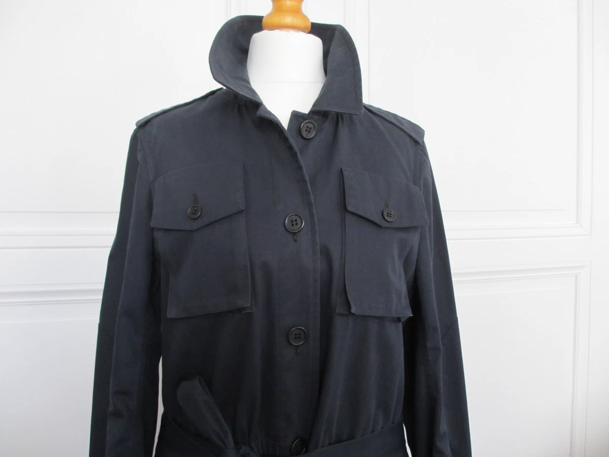 gerard darel manteau bleu marine