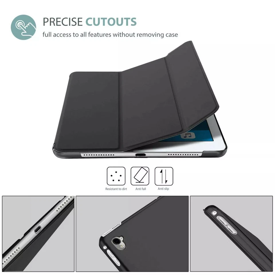iPad Case For 10.2 9th/8th/7th Generation Leather Magnetic Smart Flip Stand Cove - Image 4 of 4