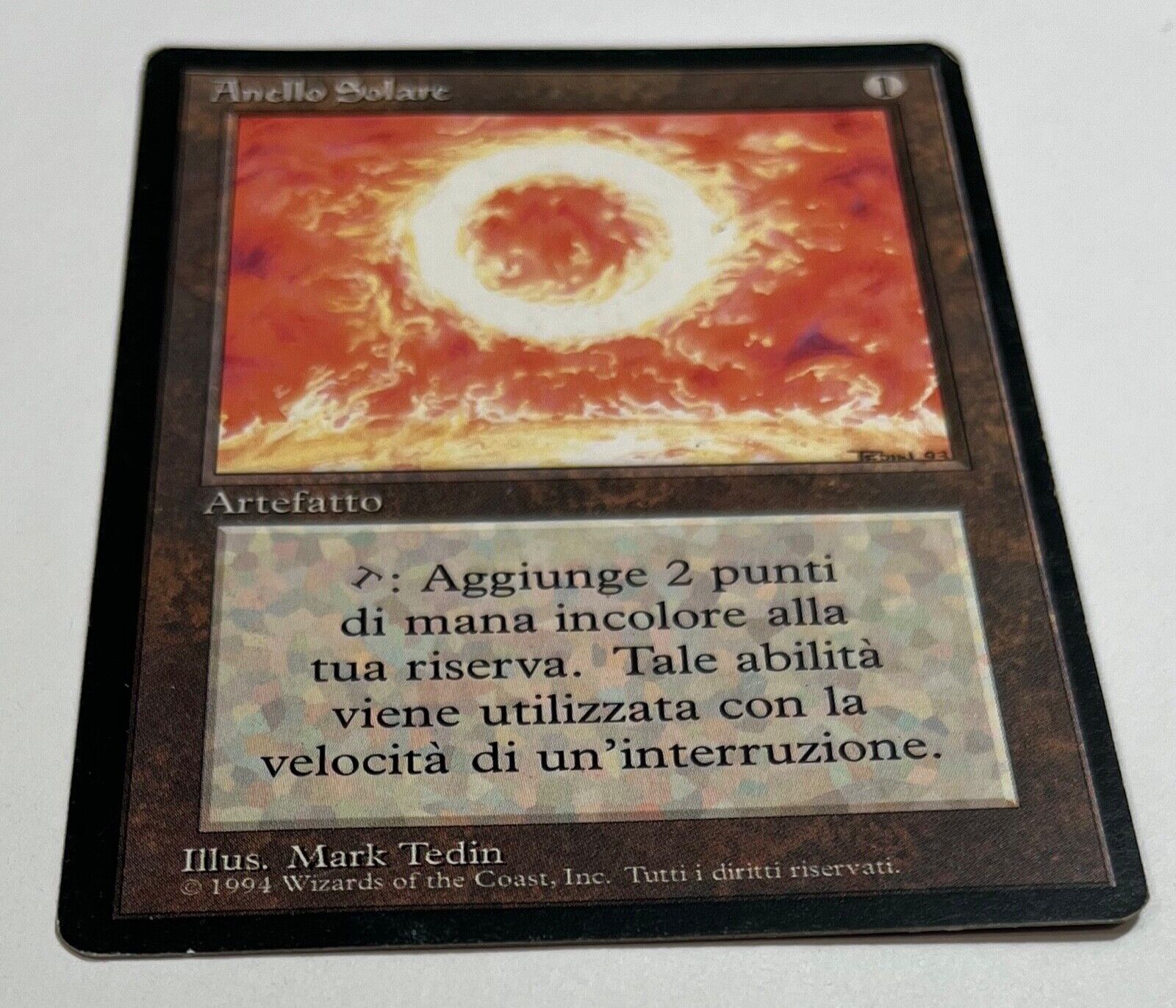 MTG 太陽の指輪 Sol Ring revised FBB フランス語 - マジック