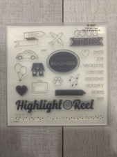 CTMH Stamp Of The Month - Highlight Reel S1807 New Retired