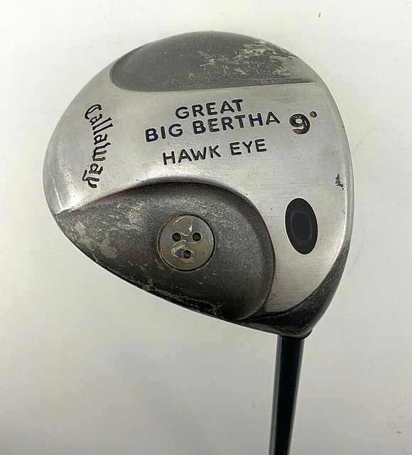 Callaway Great Big Bertha Hawkeye Driver 9* Firm Flex Pre Owned RH 45