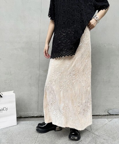 The Clever illusion Edgy Urban Class Chic Street Chic Long Summer Skirt 10 - Picture 10 of 14