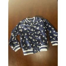 Darling Limited Too brand girls floral bomber jacket kids 5
