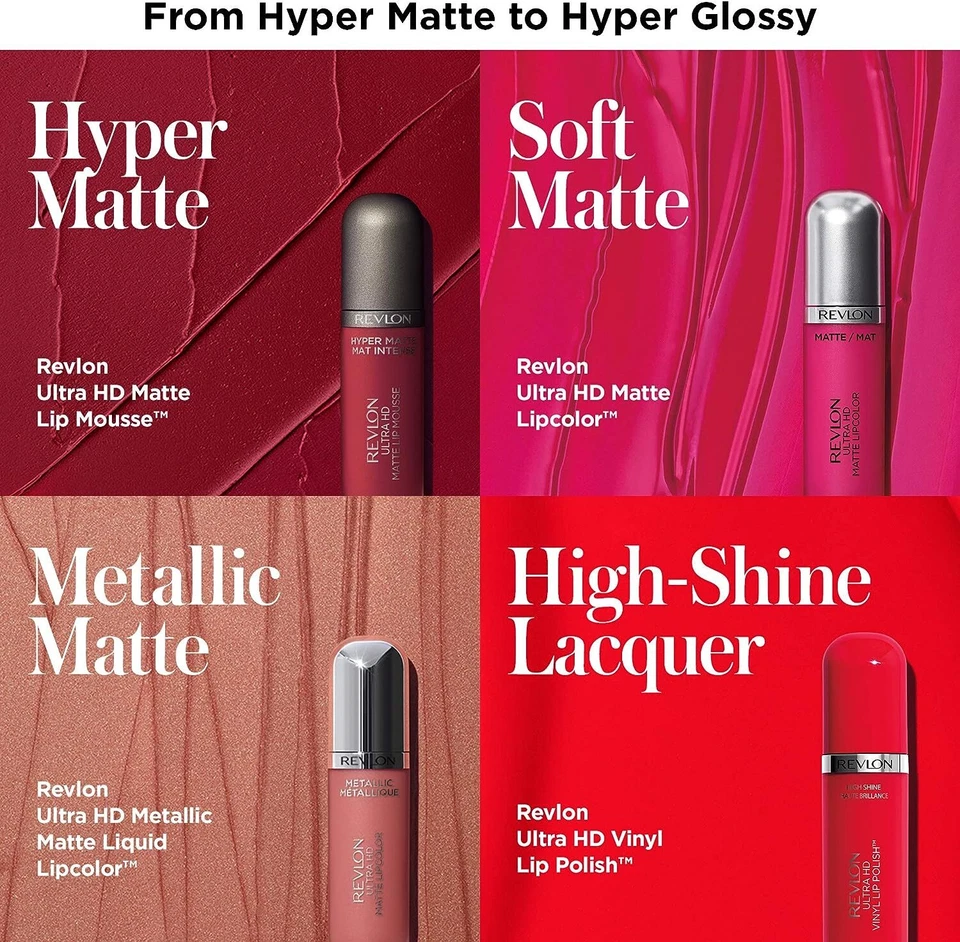 Revlon Ultra HD Matte Lipcolor  - Vibrant Shades, Matte Finish Pick Your Shade - image 3 of 4
