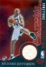 Richard Jefferson relic jersey patch basketball card 200R Topps Prime #PCRJ