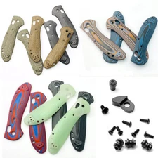 Super Handle Patch Scales Thumb Stud Screw For Benchmade Griptilian 551 Knife