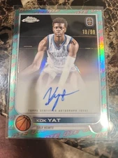2022-23 Topps Chrome OTE Auto Kok Yat #CA-KY1 /99