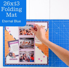 Creative Memories FOLDING DOUBLE MAT 26x13 LIMITED EDITION- SOLD OUT BRAND NEW