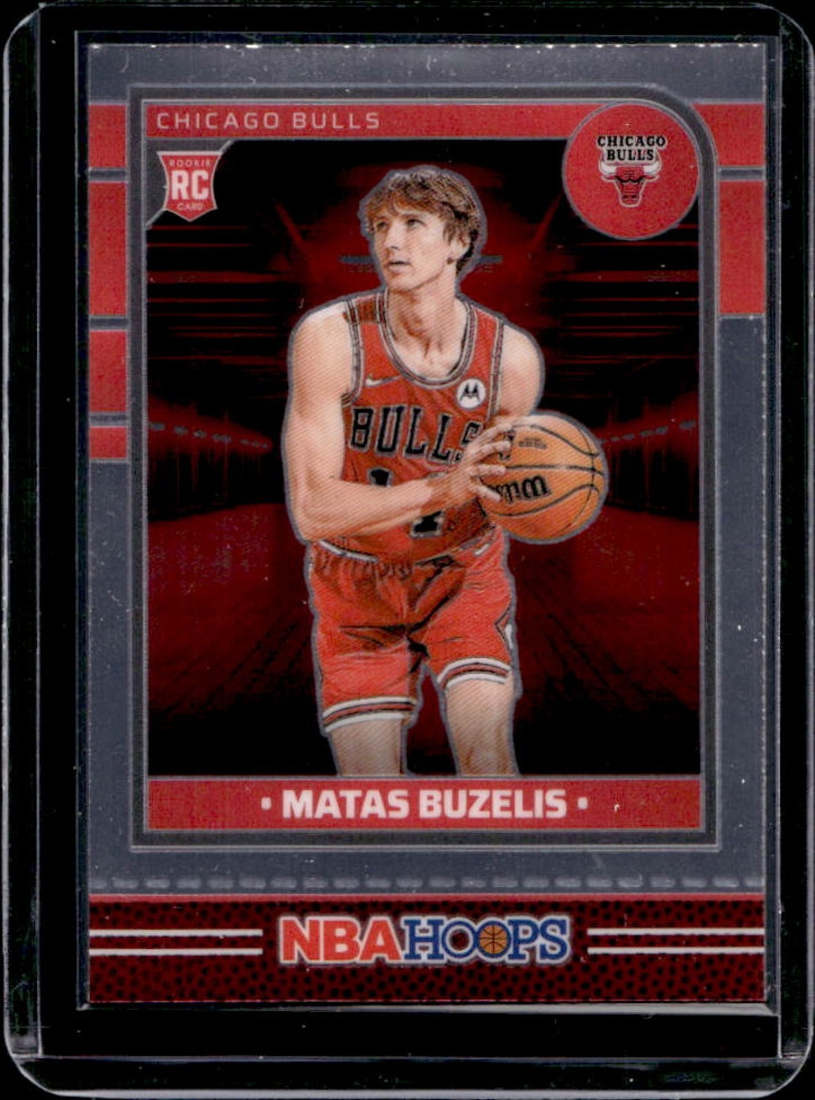 2024-25 Panini Hoops Matas Buzelis RC Premium Rookie #241 Bulls