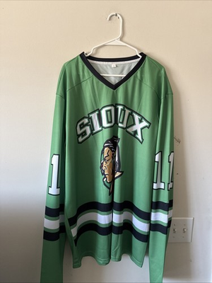 #ad #ad Men’s University Of North Dakota Fighting Sioux Parise #11 Jersey Sz XL Replica $41.15