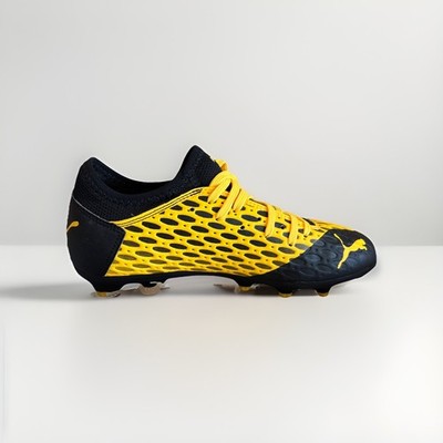 Puma Future Netfit Ignite Indoor Soccer Shoes Yellow Black Mens US Size 6C