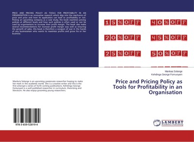 Mankaa Solange (u. a.) | Price and Pricing Policy as Tools for Profitability...