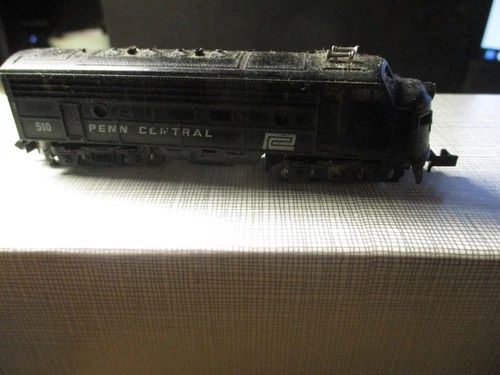 Penn Central 510 F7A Diesel Locomotive Trix Minitrix N  A6 PA
