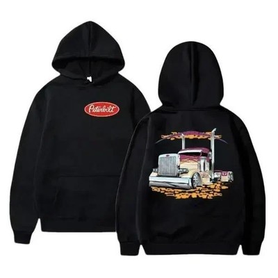 Peterbilt Hoodie   Custom Big Rig Semi-Truck