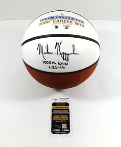 Mike Krzyzewski Signed Basketball | eBay