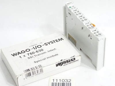 Wago 750-630 SSI Transducer Interface/New Original Packaging