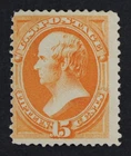 CKStamps: US Stamps Collection Scott#189 15c Webster Mint H OG Spot Thin