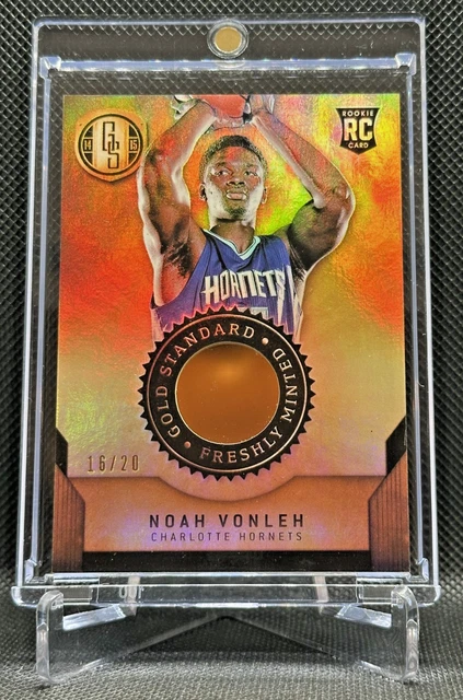 2014 Gold Standard FRISCH GEPRÄGT /20 ECHTES 14K GOLDSTÜCK Noah Vonleh RC SELTEN!
