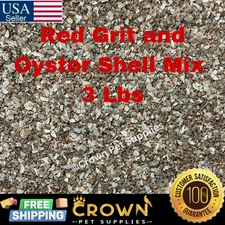 Bird Pigeon Grit Red Stone & Oyster Shell Mix Minerals Element Feed Pigeons Food