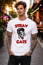 Stray Cats Graphic T-Shirt Rockabilly legend Tee Custom Any Size