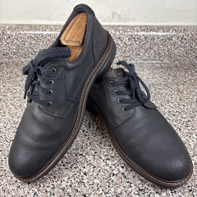ECCO Turn Gore Tex Waterproof Plain Toe Shoes Derby Men's  Size EU 43/US 9-9.5
