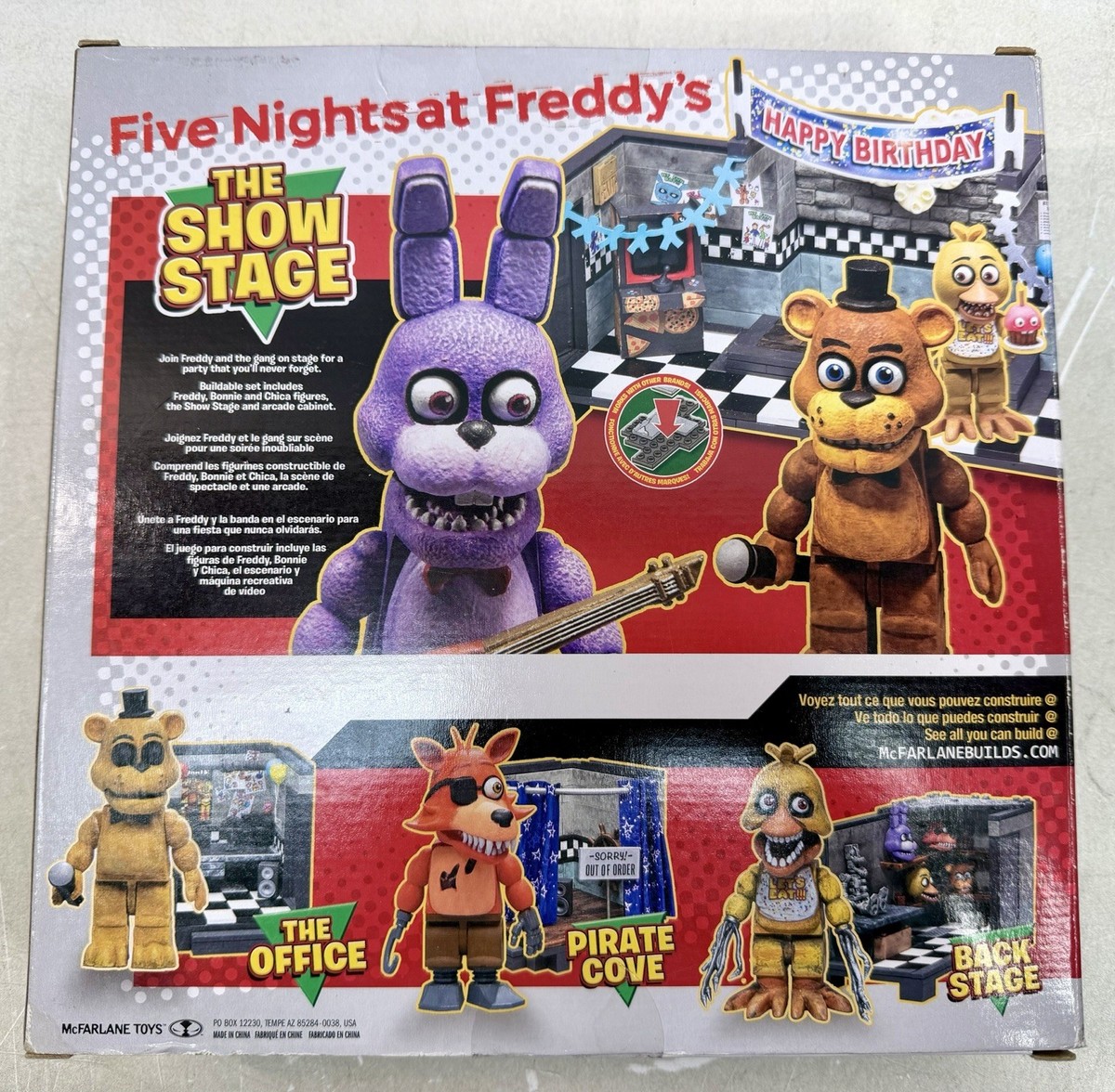 McFarlane Toys Five Nights at Freddy's The Show Stage Construction
