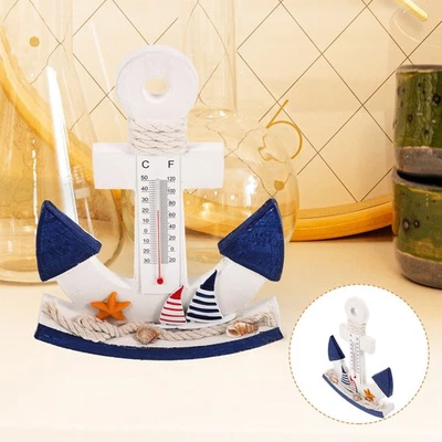Raumtermometer Zimmer Termometro Zum Thema Ozean Nautisches Thermometer - Bild 1 von 4
