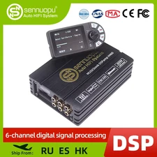 Car DSP Processor 4 CH Amplifier 6 CH Digital Sound Processors Bluetooth USB Pla