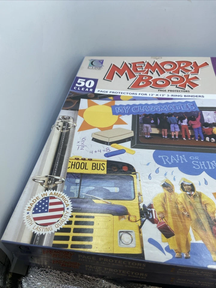 150 Memory Book 12"x12" Sheet Protector Refill Pages Scrapbook CLine 3 Boxes - Image 2 of 4
