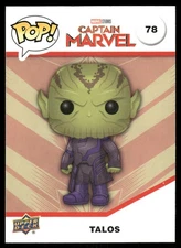 2023 Upper Deck Funko Pop Marvel The Infinity Saga #78 Talos #431 - NM-MT