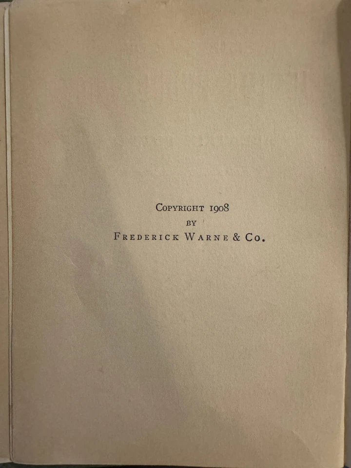 The Tale Of Jemima Puddle Duck By Beatrix Potter 1908 Antique First Edition Book Foto 2 de 4