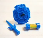 Vtg Teenage Mutant Ninja Turtles Movie Star Raph Blue Shield- Sword- Ooze RARE