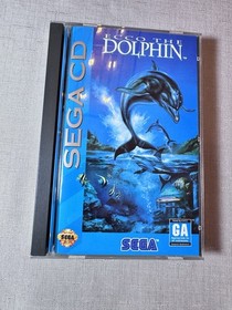 ECCO THE DOLPHIN Sega CD VTG w/ Reg Card 1993