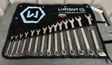 Wright Tool 714 14 Pc. Combination Wrench Set 3/8" - 1-1/4" 12 Pt.
