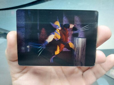 1996 Fleer Marvel Motion Virtual Vision WOLVERINE Nm-Mt Chase Insert MCU