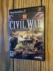 History Channel: Civil War A Nation Divided Ps2 Sony PlayStation 2 2006 Complete