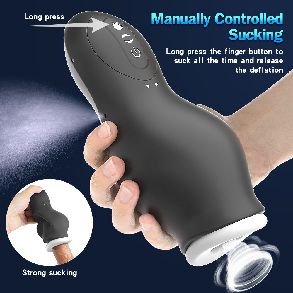 Automatic Sucker HandsFree Sucking Masturbater Male Cup Stroker Sex Toys for Men