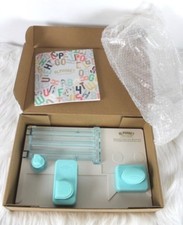 New Alphabet Punch Board Die Cut Letters Numbers We R Memory Keepers Scrapbook