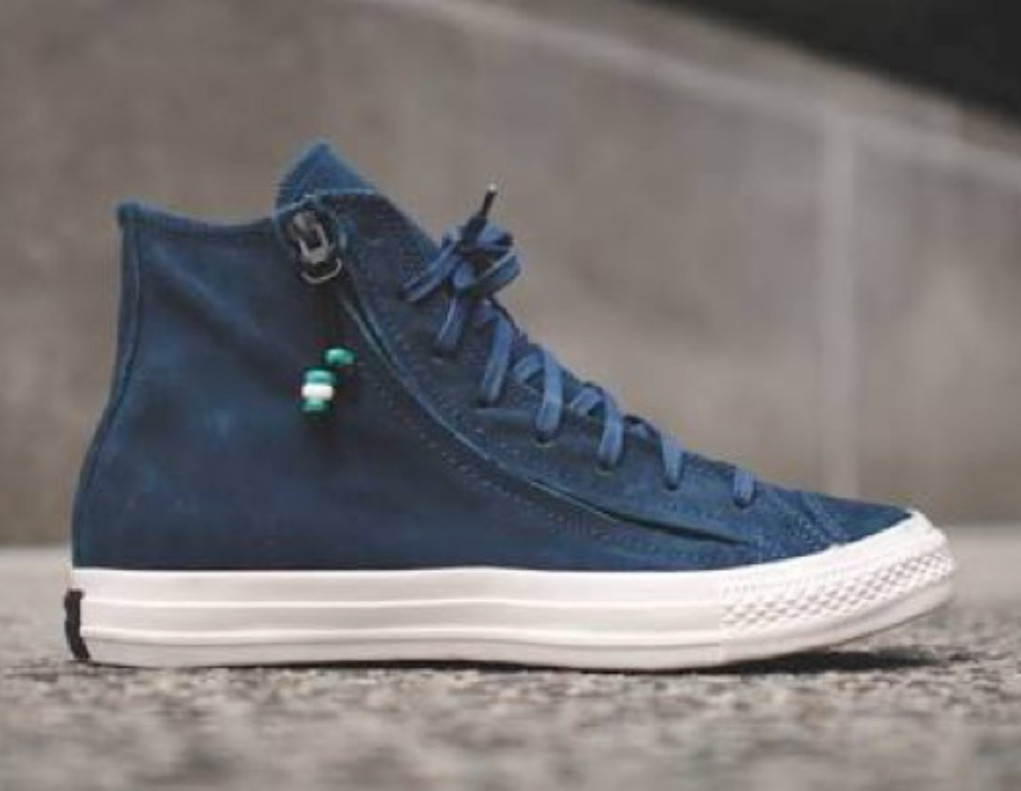 Converse Chuck Taylor Double Zipper Hi Moonlight Blue 