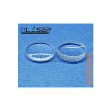 2pcs T400-700nm Plano-Convex Lens K9 Glass  20mm Focal Length 45mm