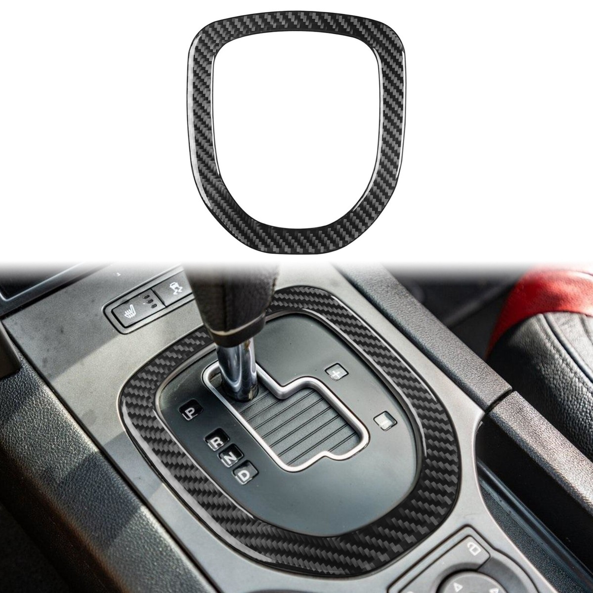 Red Forged Carbon Fiber Console Gear Shift Panel Cover Trim For Pontiac G8 08-09 Red Forged Carbon Fiber Console Gear Shift Panel Cover Trim For Pontiac G8 08-09