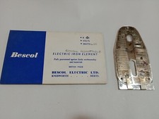 Vintage BESCOL Electric Iron Element New small adaptable 450w watts f18#22