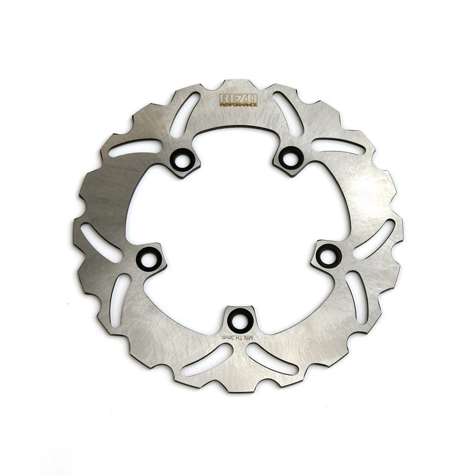 Disco rotor de freno trasero ondulado Rezo para Yamaha YZF-R6 06-07 Foto 2 de 4