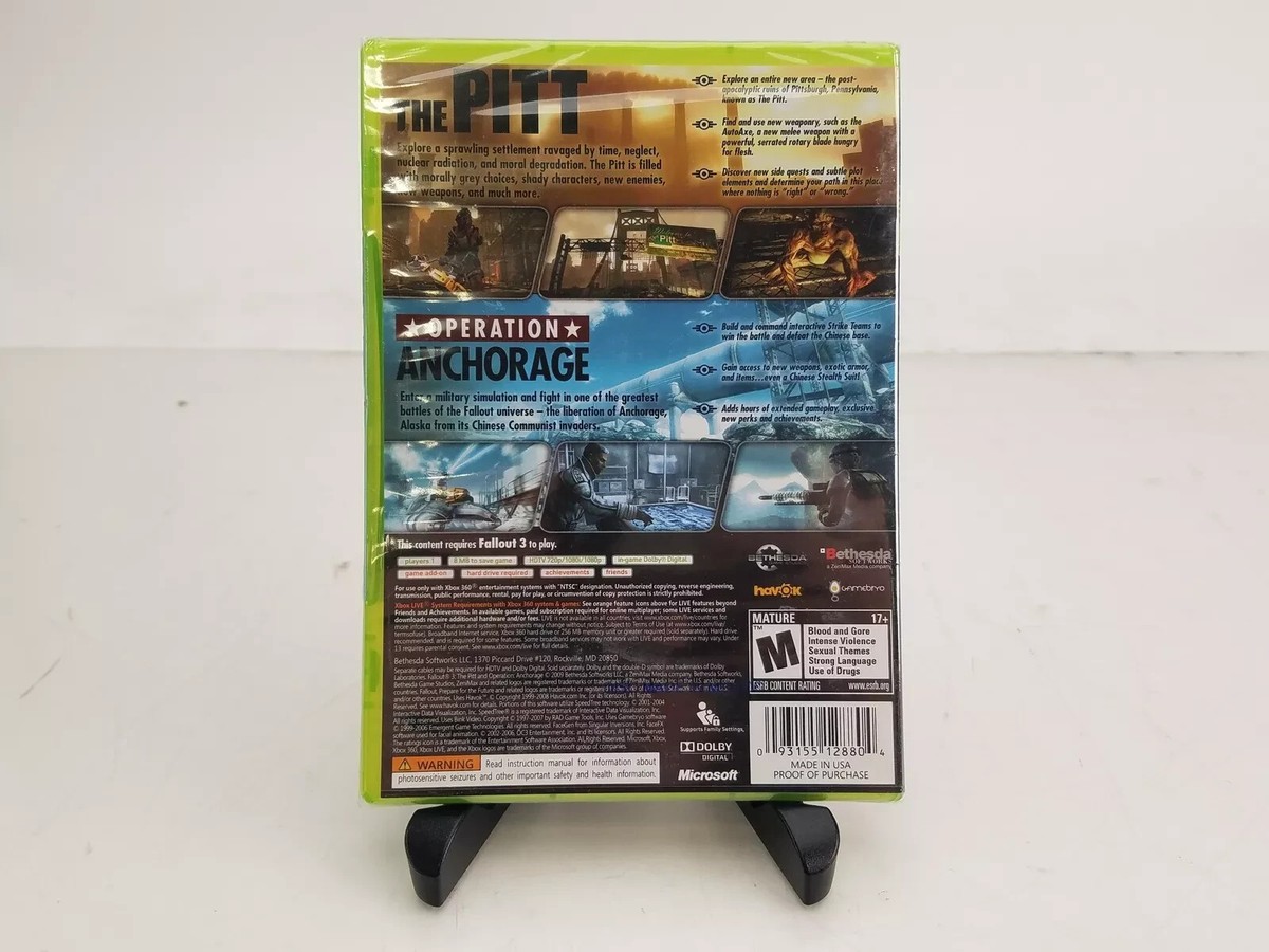 Fallout 3 Game Add-On Pack The Pitt and Operation: Anchorage
