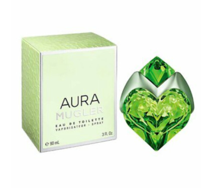 Thierry Mugler Aura EDT Women 3oz 90ml New in box discontinued