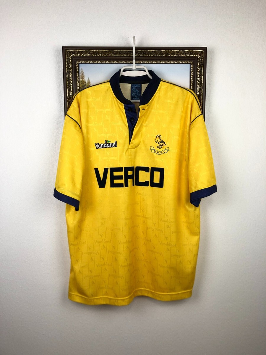 Wycombe Wanderers Away football shirt 1994 Soccer Mens Jersey