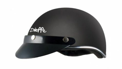 CASCO SCODELLA DIEFFE DF110 omologazione ciclo NERO OPACO