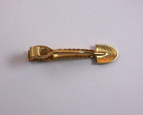 anson spade shovel digging dirt tool design 3-12-64 vintage tie