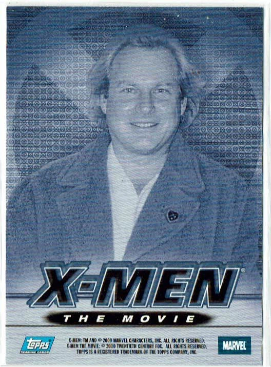 X-Men The Movie Topps 2000 Autograph Auto Card Production Designer John Myhre - Image 2 of 2